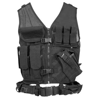 Gilet tactique CROSSDRAW - NOIR CONDOR OUTDOOR CV-002 2