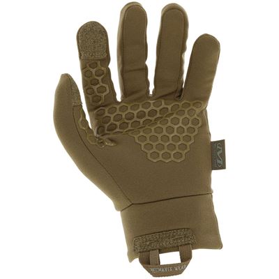 Gants COLDWORK™ hiver BASE LAYER softshell COYOTE MECHANIX WEAR® CWKBL-72 2