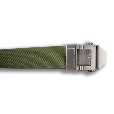 Ceinture boucle 3D motif POLICE VERT  CZ-758 5