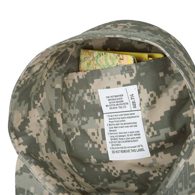 Casquette COMBAT rip-stop ACU DIGITAL Helikon-Tex® CZ-ACU-PR-10 4
