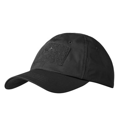 Casquette de baseball à fermeture velcro rip-stop NOIRE