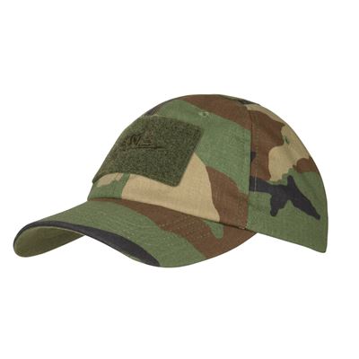 Casquette de baseball à fermeture velcro rip-stop US WOODLAND
