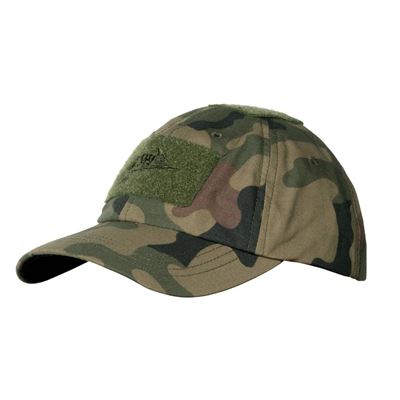 Casquette de baseball à fermeture velcro rip-stop PL WOODLAND