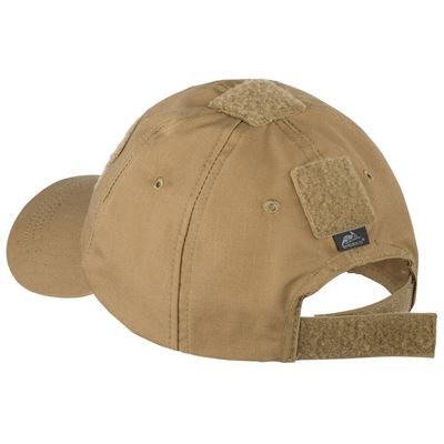 Casquette de baseball à fermeture velcro rip-stop COYOTE Helikon-Tex® CZ-BBC-PR-11 5