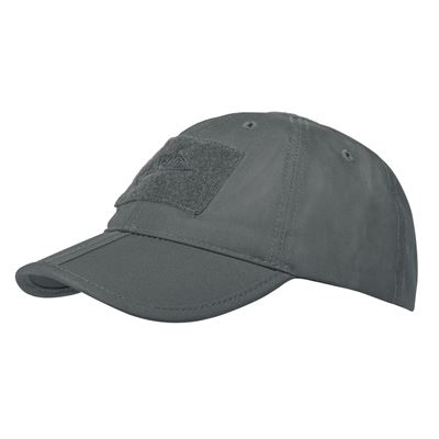 Casquette de baseball à fermeture velcro FOLDING® rip-stop SHADOW GREY
