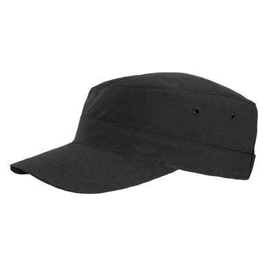Casquette COMBAT rip-stop NOIRE
