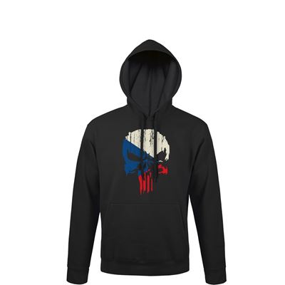 Sweat à capuche CZECH PUNISHER NOIR