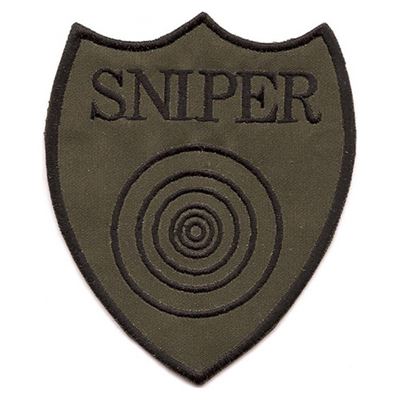 Écusson SNIPER avec cible - OLIV