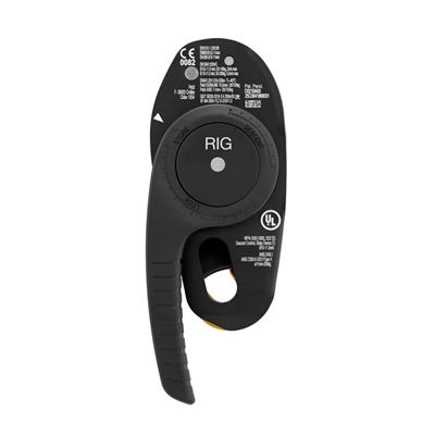 Kit de descente en rappel Rig Repairable NOIR PETZL D021BA01 2
