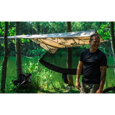 Bâche de bivouac WILD 3x3 m RAL 7013 TAC MAVEN D19026-06E 10