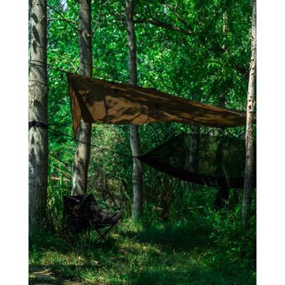 Bâche de bivouac WILD 3x3 m RAL 7013 TAC MAVEN D19026-06E 8