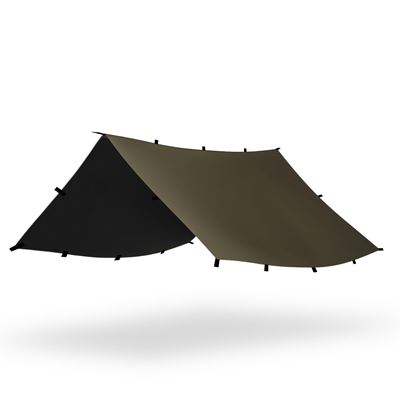 Bâche de bivouac WILD 3x3 m RAL 7013