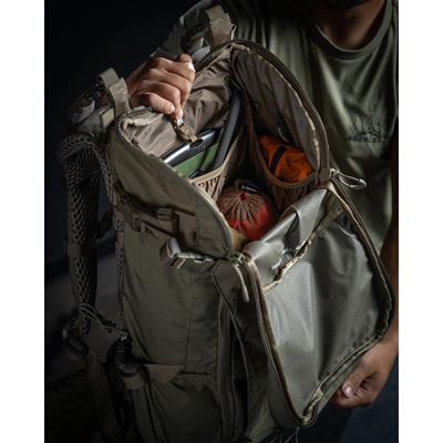 Sac à dos D1 FOUNDATION 40 L MILITARY GREEN EBERLESTOCK D1MJ 5