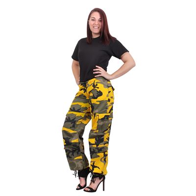Pantalon femme PARATROOPER YELLOW CAMO ROTHCO D3786 2