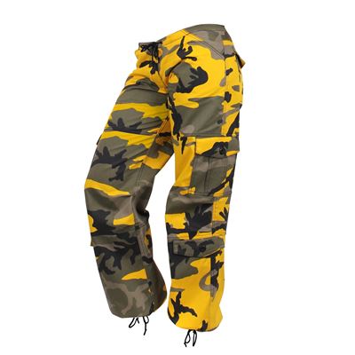 Pantalon femme PARATROOPER YELLOW CAMO