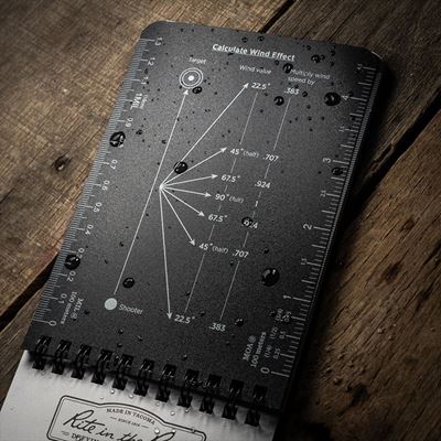 Bloc D.O.P.E LOGBOOK imperméable NOIR RITE IN THE RAIN RR-D746 2