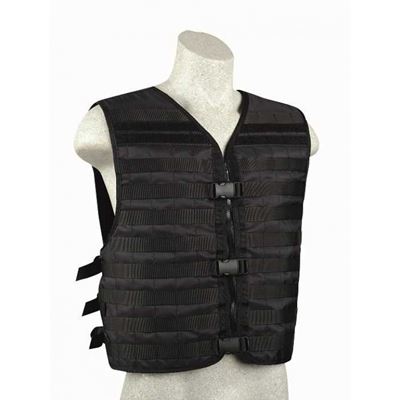Gilet tactique MOLLE NOIR
