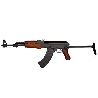Mitraillette AK47 Kalachnikov 1947 crosse rabattable - réplique décorative DENIX D-1097 3