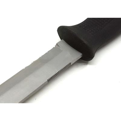 Couteau d'attaque DIVER AZ INOX manche CAOUTCHOUC DURCI MIKOV V709253 7