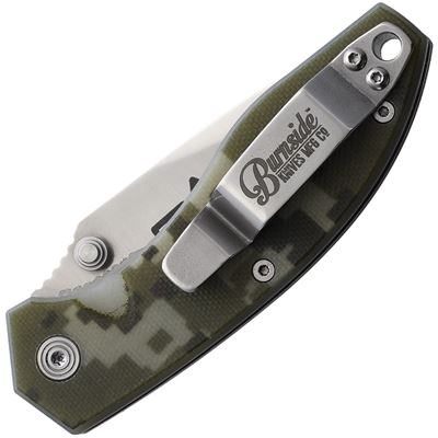 Couteau pliant BURNSIDE à lame lisse ostatní DMS04CMO 2