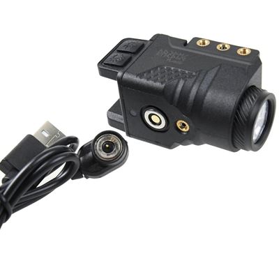 Lampe torche LA01G pour pistolet avec laser rouge NOIR DAŽBOG DZ-LA01-R 2