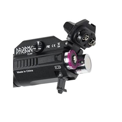Lampe tactique PT01 pour pistolet NOIR DAŽBOG DZ-PT01 4