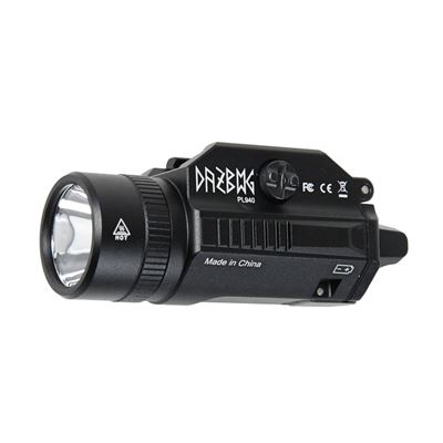 Lampe tactique PT01 pour pistolet NOIR