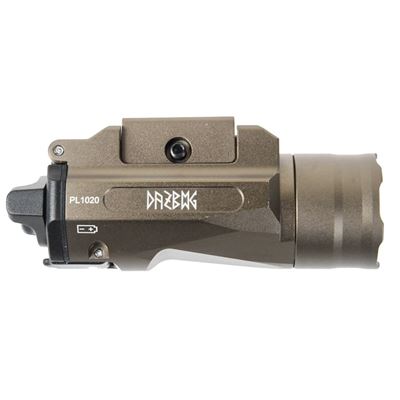 Lampe tactique PT02 pour pistolet KHAKI DAŽBOG DZ-PT02T 5