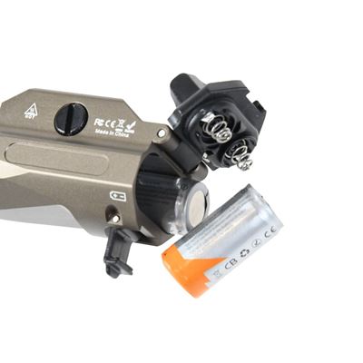 Lampe tactique PT02 pour pistolet KHAKI DAŽBOG DZ-PT02T 3