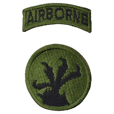 Écusson 17th AIRBORNE DIVISON - OLIV