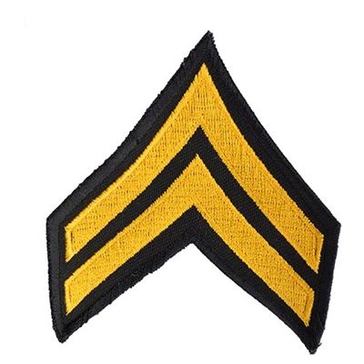 Écusson US grade CORPORAL - OR