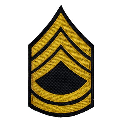 Écusson US grade SERGEANT FIRST CLASS - OR