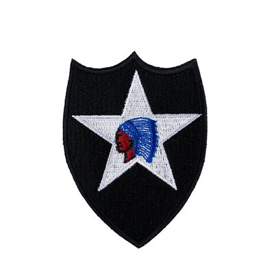 Écusson 2ND INFANTRY DIVISION petit - COULEUR