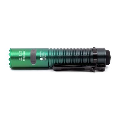 Lampe torche E21 rechargeable, compacte, 2000 lumens, 322 mètres, IP68 VERTE SPERAS E21GREEN-SP 2