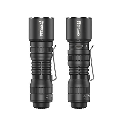 Lampe torche EST 16 rechargeable, 1600 lumens, 550 mètres, IP68 SPERAS EST16-SP 5