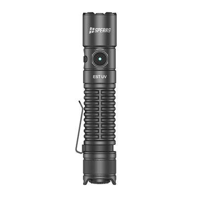 Lampe torche EST UV rechargeable,  2300 lumens, 480 mètres, IP68 SPERAS ESTUV-SP 2