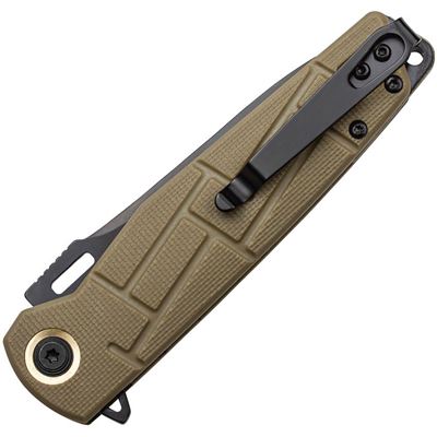 Couteau pliant ELITE TACTICAL lame lisse TAN ELITE TACTICAL ETA001TN 3