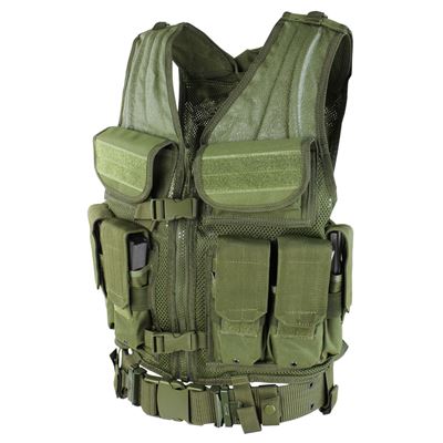 Gilet tactique ELITE TACTICAL - VERT