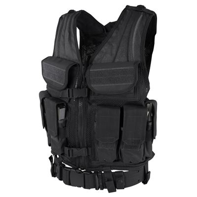 Gilet tactique ELITE TACTICAL - NOIR