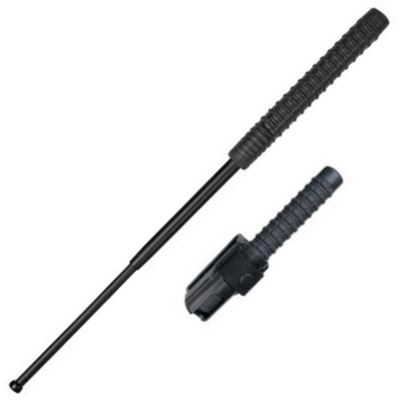 Matraque télescopique 58 cm/23" trempée avec étui BH-55 NOIR