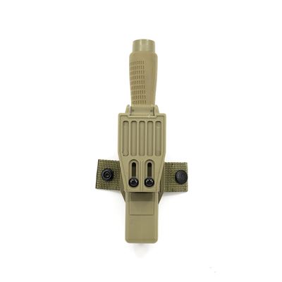 Matraque télescopique 53 cm/21" trempée avec étui BH-54 NOIR poignée ergonomique KAKI ESP EXB-21HECKHAKI 2