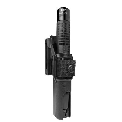 Matraque à bouton-poussoir 51 cm/20", extrémité arrondie, poignée ergonomique avec étui. ESP EXBT-20HE 2