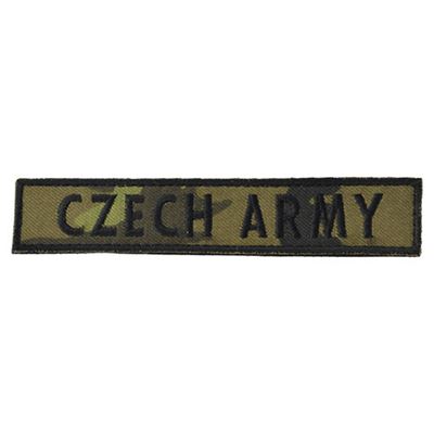Écusson CZECH ARMY - mod. 95 forêt CZ VELCRO