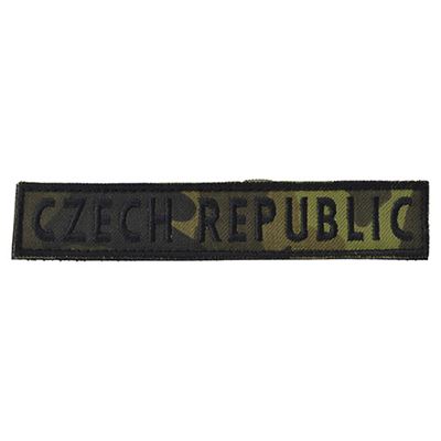 Écusson CZECH REPUBLIC - mod. 95 les CZ VELCRO
