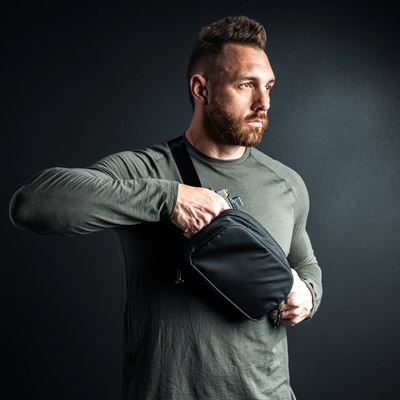 Sac banane FADE FLEX crossbody NOIR EBERLESTOCK FAXMB 8