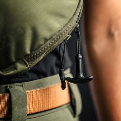 Sac banane FADE FLEX crossbody VERT EBERLESTOCK FAXMO 6