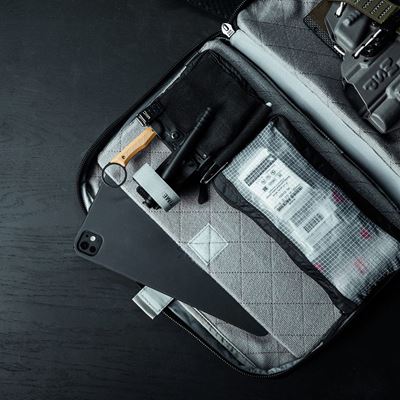 Sac à bandoulière FADE BRIEF NOIR EBERLESTOCK FBRMB 8