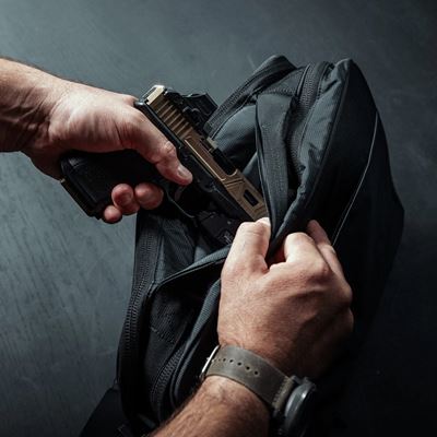 Sac à bandoulière FADE BRIEF NOIR EBERLESTOCK FBRMB 5