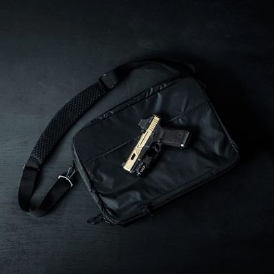 Sac à bandoulière FADE BRIEF NOIR EBERLESTOCK FBRMB 4