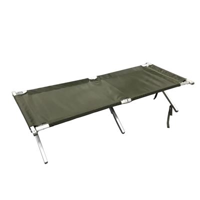 Chaise longue de campagne NSN pliable VERTE